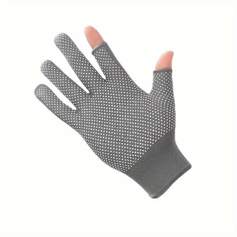 Fisherman Fingerless Gloves Anti-slip for Cycling Fishing