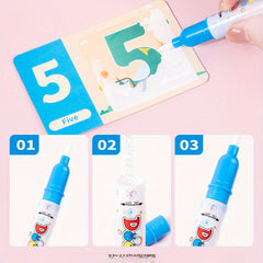 Alphabet Cognitive Paper Toys Desktop Drawing Books