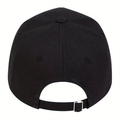 Men's LA Rose Embroidered Baseball Cap Adjustable Sun Cap