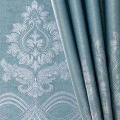 Modern Jacquard European Style Curtain for Home Decor