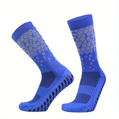 Non Slip Silicone Athletic Socks - Football Mid Calf Socks
