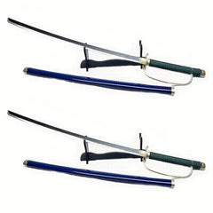 Wooden Samurai Sword with Display Stand for Games