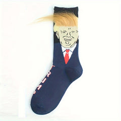 1 Pair Funny Cotton Sport Crew Socks