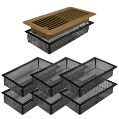 Floor Vent Cover Filter Net Air Vent Screen Mesh Catcher