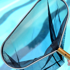 Leaf Skimmer Net Swimming Pool Cleaning Tools Aluminum Frame Fishing Leaf Clean