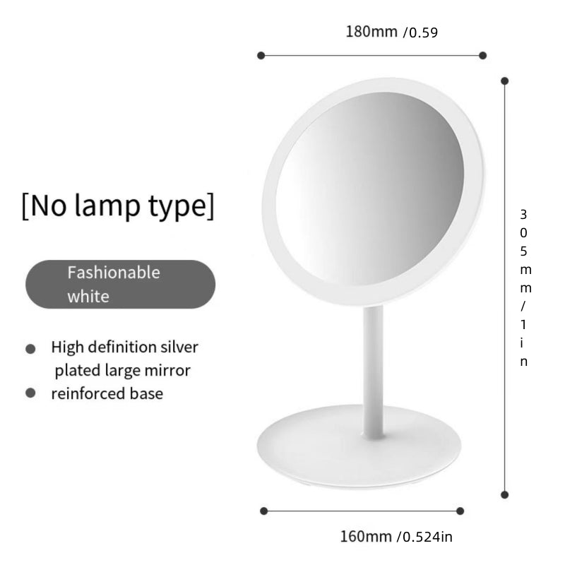 LED Charging Mirror with 3 Lighting Modes & Fill Light