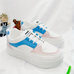 Breathable Platform Skate Shoes Womens Sneakers