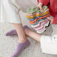 10 Pairs Essential Ankle Socks Women's Stockings