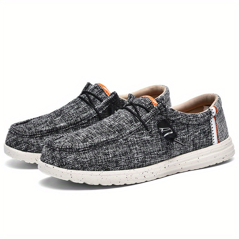 Men's Lightweight Lace-up Slip-On Shoes for Spring and Summer