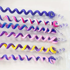 6pcs Colorful Crystal Headbands for Girls