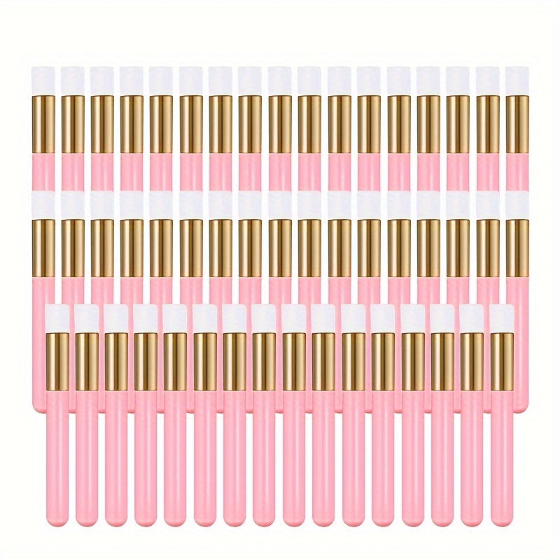 50pcs Eyelash Cleaning Brush Lash Shampoo Brush For Eyelash Extensions