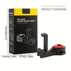 Car Hook Phone Stand Creative Rear Headrest Holder