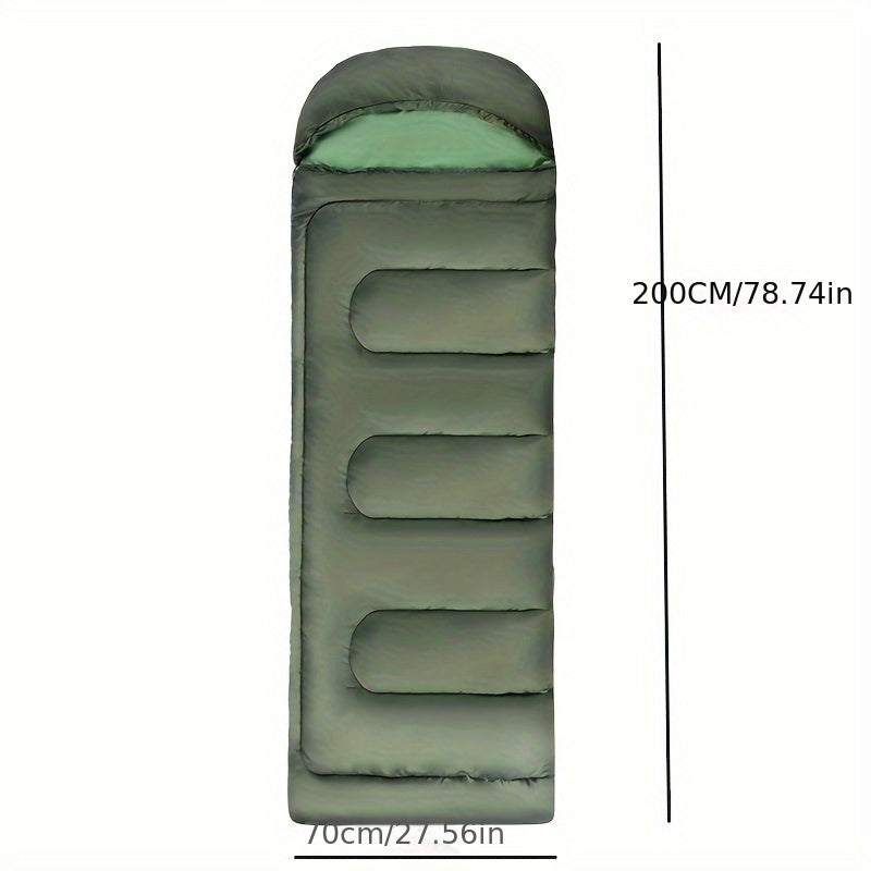 Lightweight Warm Down Sleeping Bag Outdoor Camping Envelope Style