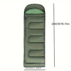 Lightweight Warm Down Sleeping Bag Outdoor Camping Envelope Style