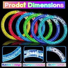 Neon Glow Wristbands for Parties and Events