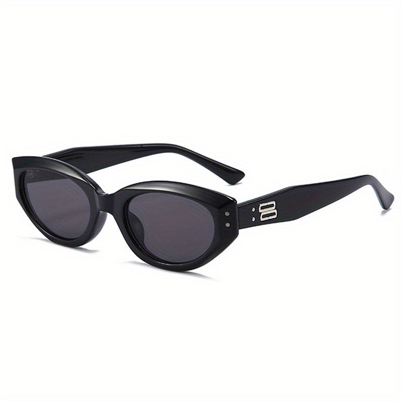 Men's Cat Eye Shape Sunglasses Vintage PC Sunglasses