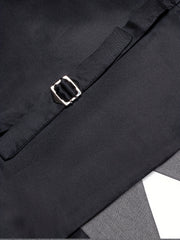 Vintage Style Dress Waistcoat Men's Single Breasted V Neck Smart Suit Vest