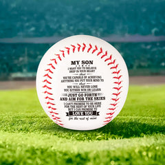 MY SON Baseball Birthday Anniversary Christmas Gift