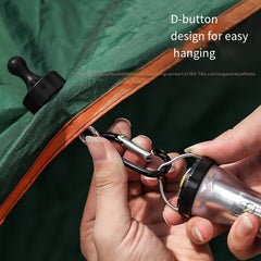 3pc Magnetic Hook Carabiner Keychain