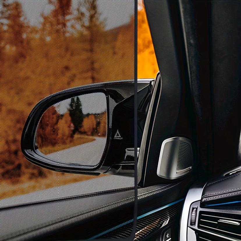 Car Window Sunshade Heat Insulation Solar Sunshade Mesh Screen Car Accessories