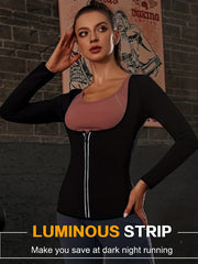Open Bust Waist Trainer Long Sleeve Shaper