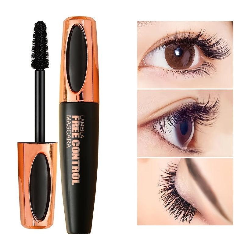 Waterproof Silky Fiber Eyelash Mascara Lengthening Lash Thick Mascara