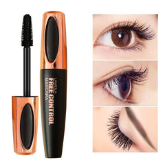 Waterproof Silky Fiber Eyelash Mascara Lengthening Lash Thick Mascara