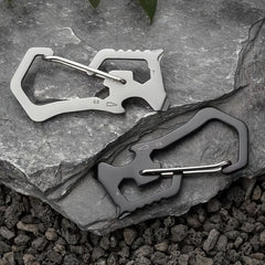 Portable Multifunctional Carabiner: Ideal for Outdoor Activities