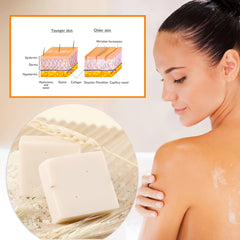 Thai Rice Milk Soap Deep Cleansing Moisturizing Acne Fighting Facial Cleanser