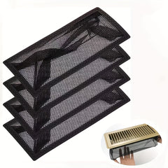 3pcs Floor Register Mesh Trap Filters Vent Cover Screen