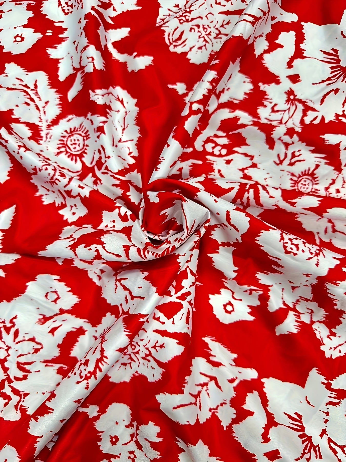 Women's Plus Floral Print Button Up Maxi Shirt Dress