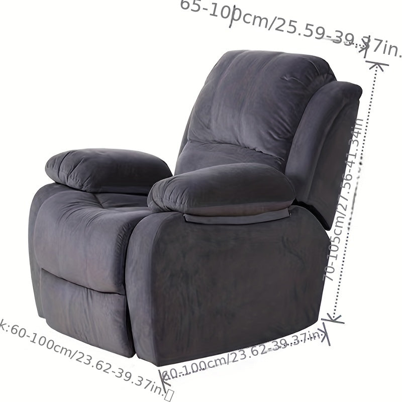 Waterproof Recliner Slipcover Set - Soft & Elastic Chair Cover for Living Room
