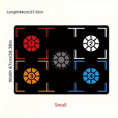 Basketball Step Training Mat Soundproof Non slip Indoor Outdoor Universal Use
