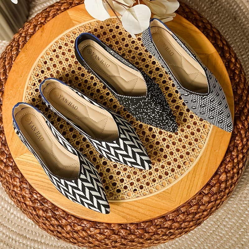 Women's Breathable Flat Slip On Shoes