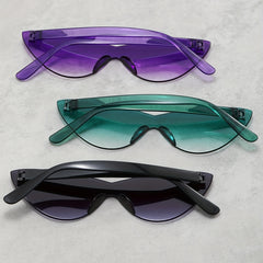 3 Pack Men's Cat Eye Sunglasses for Outdoors & Decoration