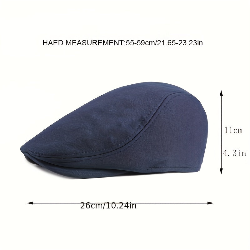Breathable British Beret for Men Women