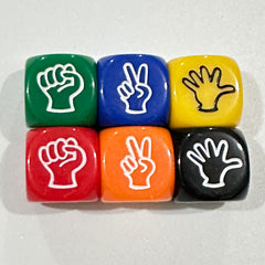 2pcs Finger Guessing Game Dice for Men Women