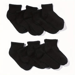 10 Pairs Kids Breathable Short Ankle Socks
