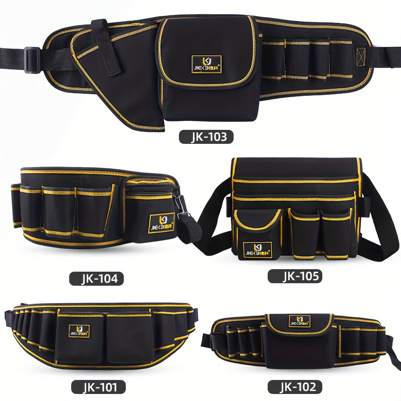 Electrician Multifunction Tool Bag Heavy Duty Maintenance Pouch