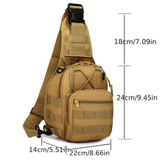 Tactical Office Backpack with Single Shoulder Messenger Bag