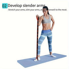 Yoga Digital Segmented Stretching Band Latin Dance Elastic Band