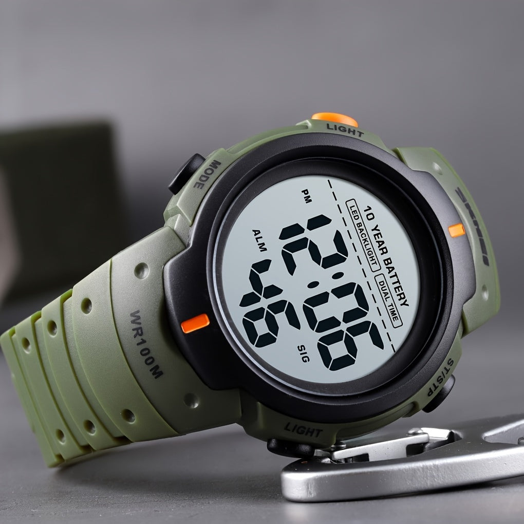 LED Sports Watch Waterproof Silicone Band