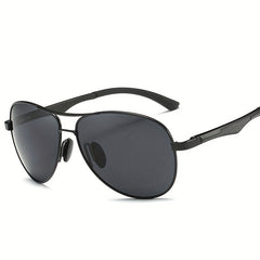 Men's Polarized Sunglasses with Zipper Case