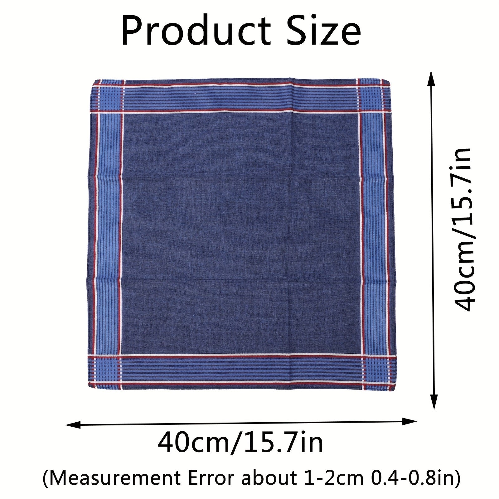 Men's Dark Pocket Square Unisex