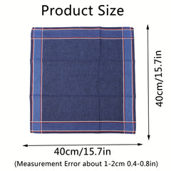 Men's Dark Pocket Square Unisex
