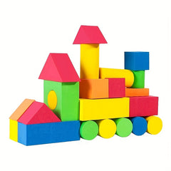 30pcs 46pcs Bubble Blocks Different Shapes Sizes Bright Colors Building Toy