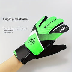 Kids Goalkeeper Gloves with Latex Padding for Protection