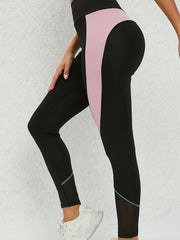 Women's Yoga Leggings with Contrast Stitching