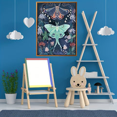 Insect Pattern Canvas Painting Poster for Home Wall Decoration