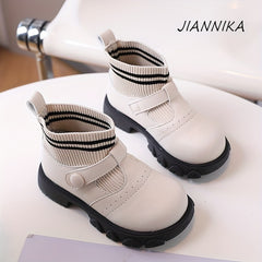 Girls Ankle Sock Boots Non Slip for Indoor Outdoor Travel
